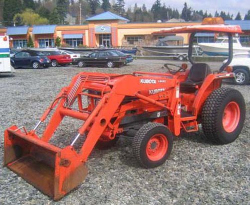 Product picture Kubota Tractors 1200 Front Loader Owners Manual